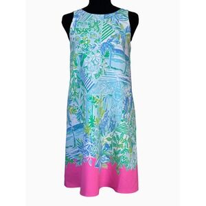 green emerald velvet dress Amazon.com: Lilly Pulitzer - Baby Vira Infant Dress main image 0